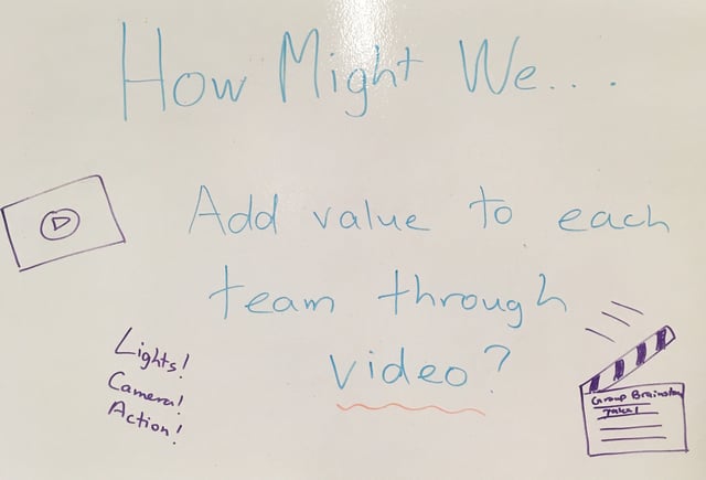 how might we add value to each team through video