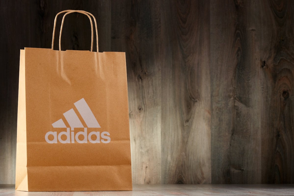 adidas - adidas Group makes plastic shopping bags history