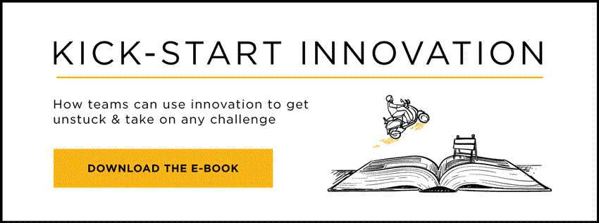 Kickstart innovation with ExperiencePoint's free eBook that covers how teams can use innovation to get unstuck and take on any challenge.